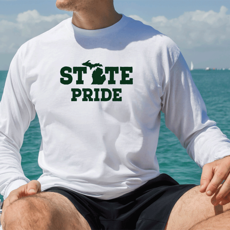 "State Pride"Men's Long Sleeve T-Shirt