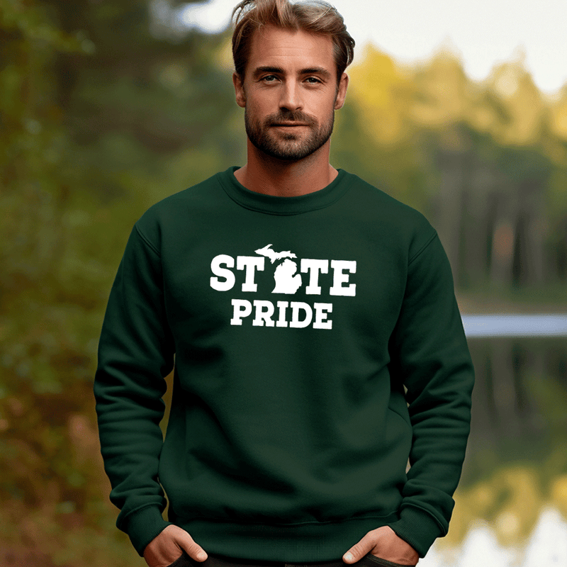 "State Pride"Men's Classic Crew Sweatshirt