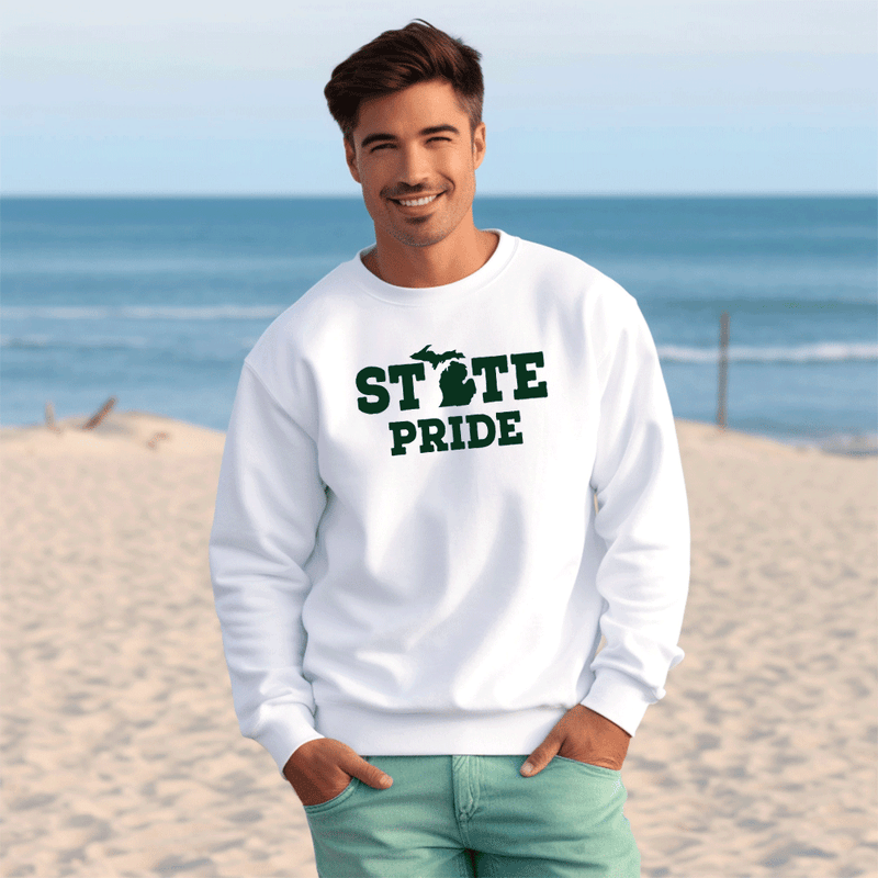 "State Pride"Men's Classic Crew Sweatshirt