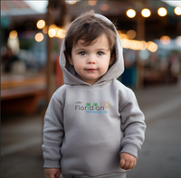 "Little Floridian"Toddler Fleece Hooded Sweatshirt