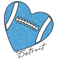 "Love Detroit"Fleece Stadium Blanket