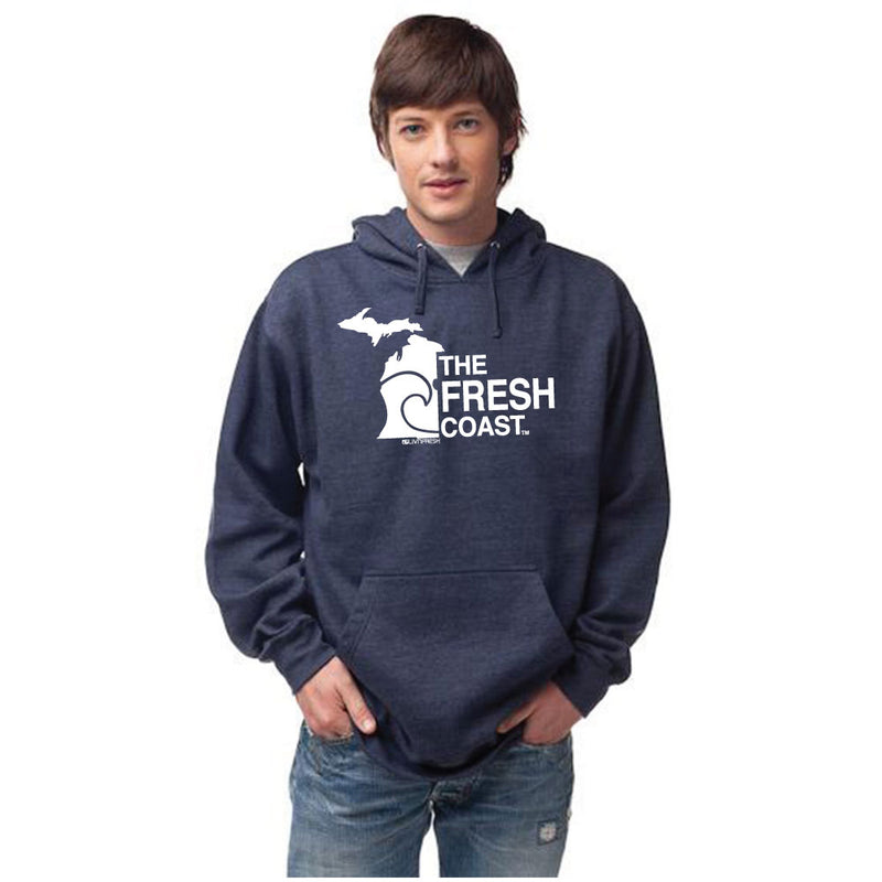 Michigan Fresh Coast Mens Basic Hoodie