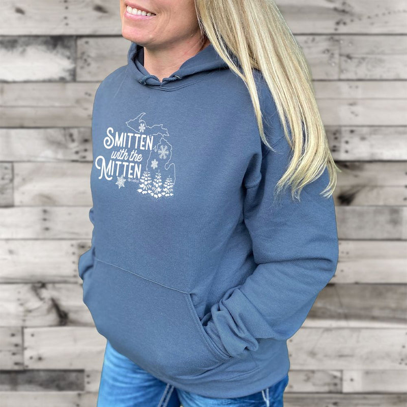 "Winter Smitten"Relaxed Fit Classic Unisex Hoodie