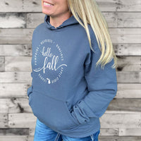 "Hello Fall"Relaxed Fit Classic Unisex Hoodie