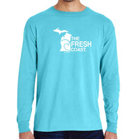 "Fresh Coast"Men's Stonewashed Long Sleeve T-Shirt