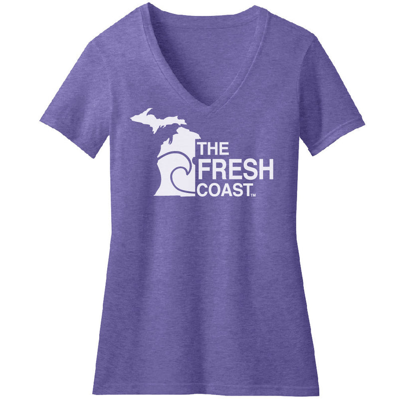 Michigan Fresh Coast Womens V-Neck