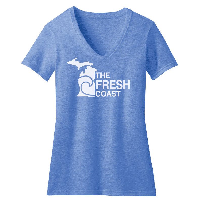 Michigan Fresh Coast Womens V-Neck