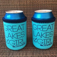 "Great Lakes Girl"Koozie