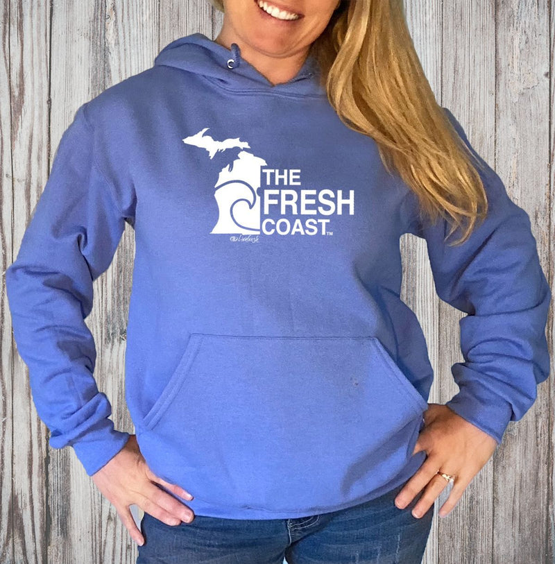 "Fresh Coast"Relaxed Fit Classic Unisex Hoodie