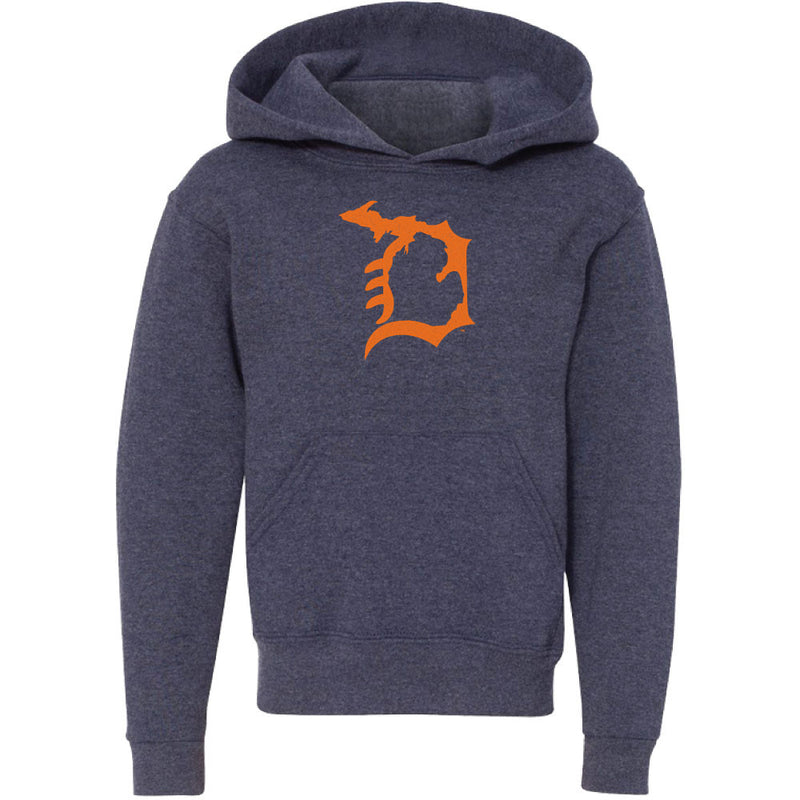 Michigan D Youth Hooded Sweatshirt