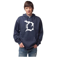 Michigan D Men's Basic Hoodie