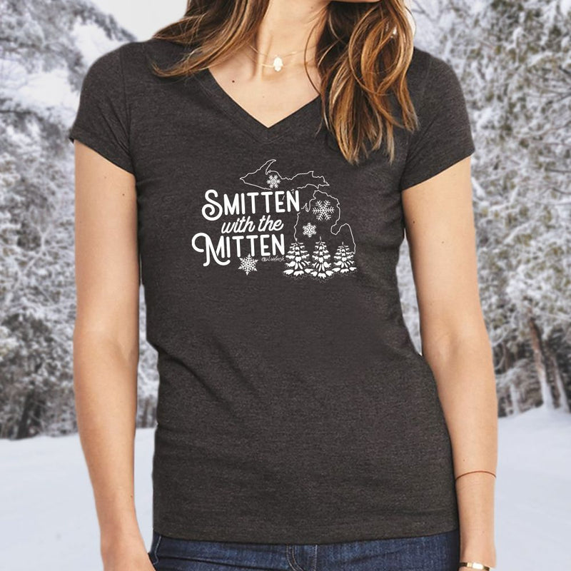 "Winter Smitten"Women's V-Neck