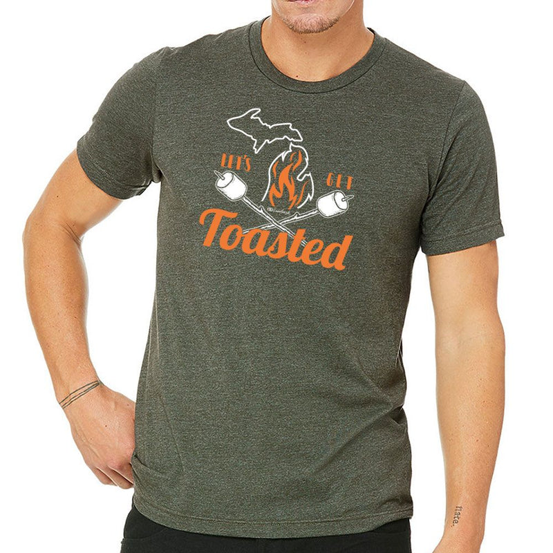 "Michigan Toasted"Men's Crew T-Shirt