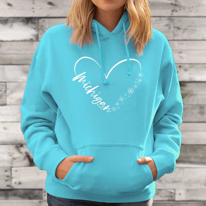 "Fall In Love With Winter"Relaxed Fit Classic Unisex Hoodie