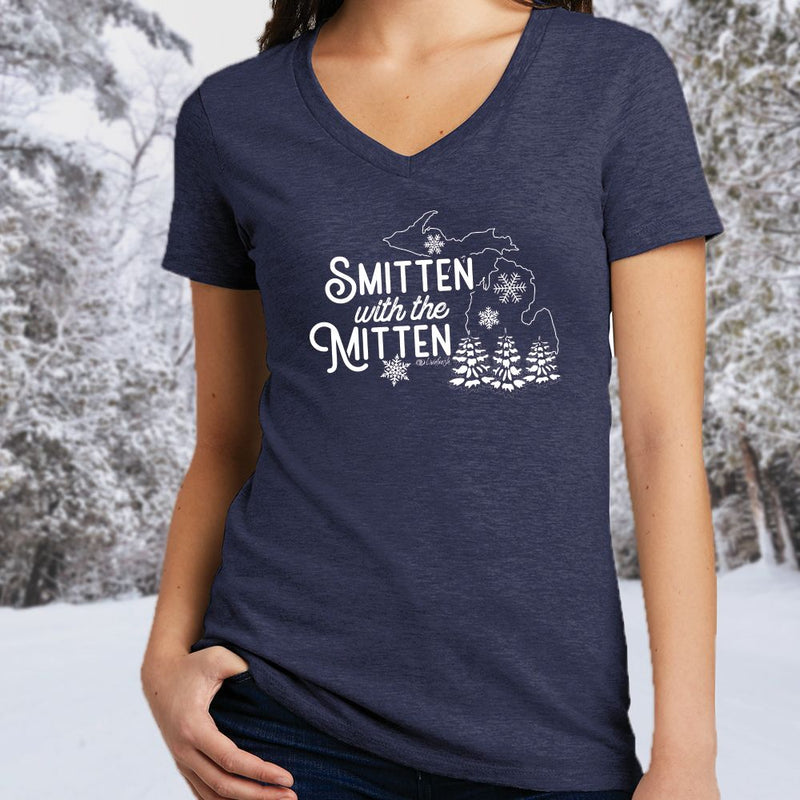 "Winter Smitten"Women's V-Neck