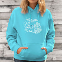 "Michigan Love Where You're From"Relaxed Fit Classic Unisex Hoodie