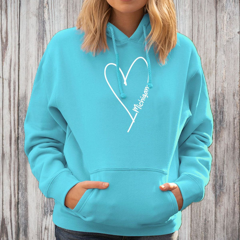 "Made With Love"Relaxed Fit Classic Unisex Hoodie