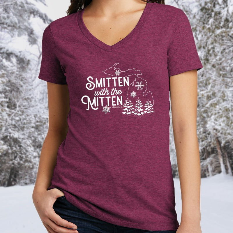 "Winter Smitten"Women's V-Neck